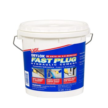 Drylock Fast Plug Cement ~  10 lb Bucket