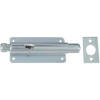 Foot Bolt, Zinc - 6"