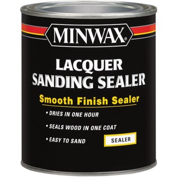 Minwax Lacquer Sanding Sealer, Clear - Qt