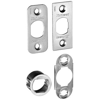 Plain Latch Service Kit, 6 Way ~ Satin Nickel Finish