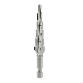 Diablo Impact Step Drill Bit - 1/4" to 1/2", 6 Steps