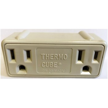 Thermo Cube Thermostatic Outlet - On 35F, Off 45F