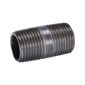 Black Pipe Nipple - 2-1/2"