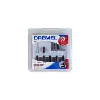 Dremel 688-01 Cut-off Wheel Assortment, 69 Pieces