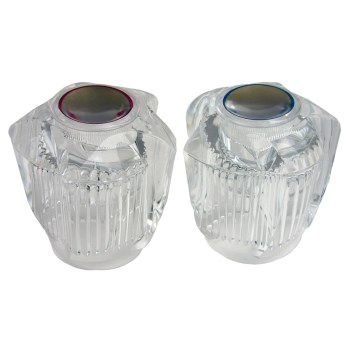 Lasco Lucite Replacement Faucet Handles - Fit All