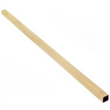 Poplar Dowel,  Square ~  3/4" W x 36" L