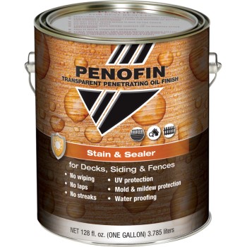 Transparent Penetrating Oil Finish Stain & Sealer, Natural Cedar Matte ~ Gallon