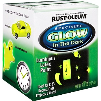 Rust-oleum 214945 Glow In The Dark Paint, 7 Ounces