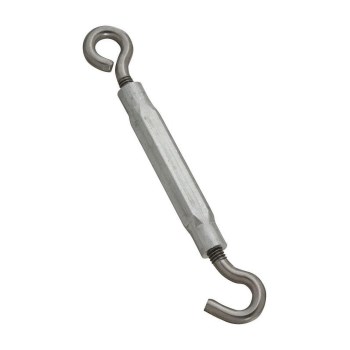 Stainless Steel Hook & Eye Turnbuckle - 5/16" x 9"