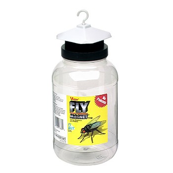 Woodstream M382 Fly Magnet Trap w/Bait ~ One Gallon Jar 