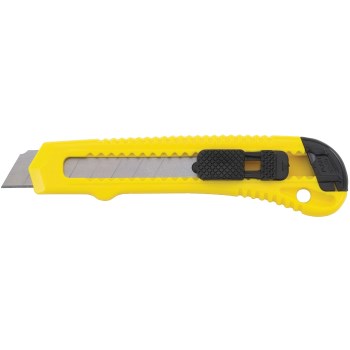 Retractable Pocket Cutter with Snap-Off Blades - 6"