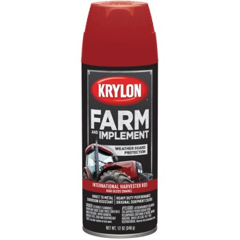 Farm & Implement Spray Paint,  International Harvester Red  ~ 12 oz Aerosol