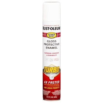 Turbo Spray Protective Enamel - White