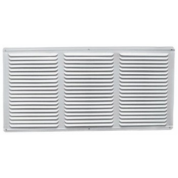 LL Bldg Prods EAC16X4W Undereave Vent w/Screen, White ~ 16" x 4"