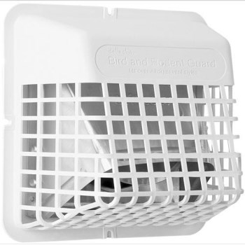 Universal Bird Guard - Fits 3" & 4", White