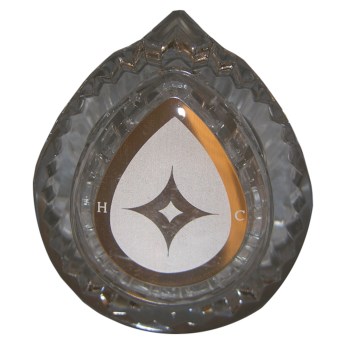 Moen #144 Teardrop Shower Handle, Clear