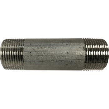 Stainless Steel Pipe Nipple - 1" x 2"