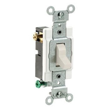 3 Way Switch ~ 20 Amp, Lt Almond 