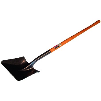 Square Point Shovel  w/42" Long Handle  &  9.2" W x 11.5" H  Pan