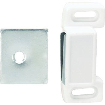 Hardware House 642405 Magnet Cabinet Catch, White 