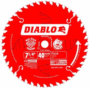 Freud/Diablo D0740A Finish Blade, 7-1/4 Inch