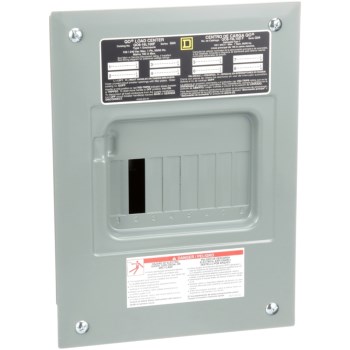 Square D QO Main Lug Indoor Load Center - 100 Amp. (8-Space 16 Circuit)