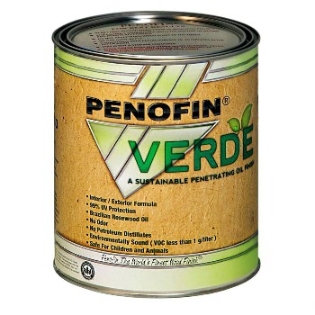 Penofin F0VNAQT Penetrating Oil, Verde ~ Natural, Quart