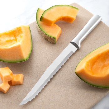 Alum Serated Slcr Knife