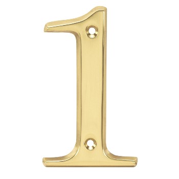 House Number 1, 4 inch