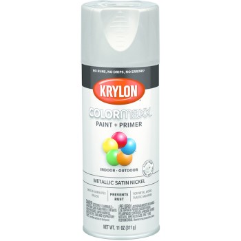 Krylon K05589007 5589 Sp Metallic Satin Nickel