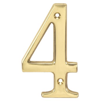 House Number 4, 4 inch