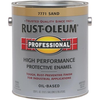 Rust-oleum 7771402 Protective Enamel Paint, Sand ~ Gallon