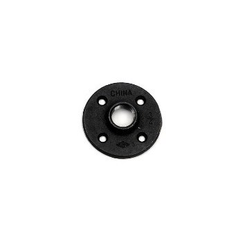 1-1/2 Black Floor Flange