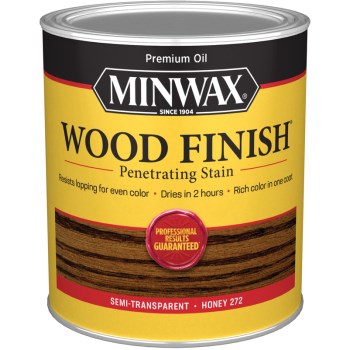 Minwax 700494444 Wood Finish Stain, Quart ~ Honey