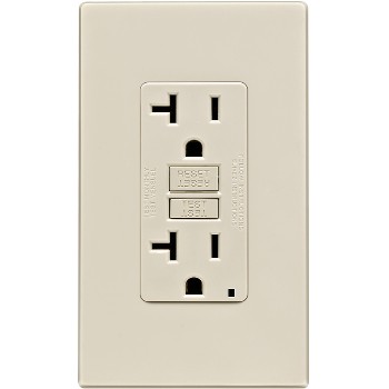 Leviton C36-gfnt2-pt Lt Al 20a Gfci