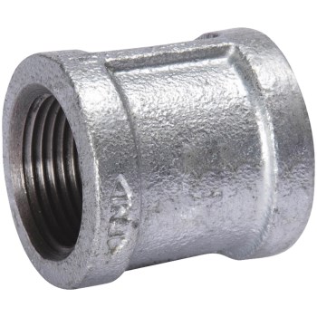 Malleable Iron Coupling, Galvanized - 2" FPT