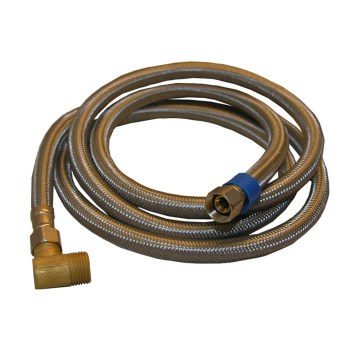Dishwasher Connector, Stainless Steel - 3/8" x 72"