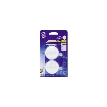 GE 44414 Light Bulb, Globe 40 watt