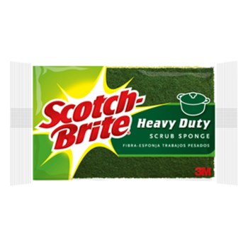 Scotch-Brite Heavy Duty Kitchen Scrub Sponge ~ 5" L x 3" W x 1/2" H