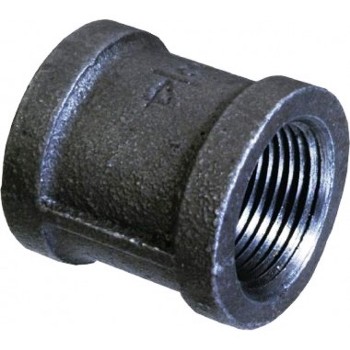 Black Malleable Coupling ~ 2"