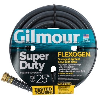 Flexogen Super Duty Hose ~ 5/8" x 25 Ft