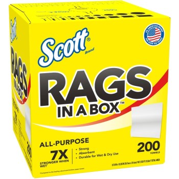 Kimberly Clark 75260 Scott Rags In A Box