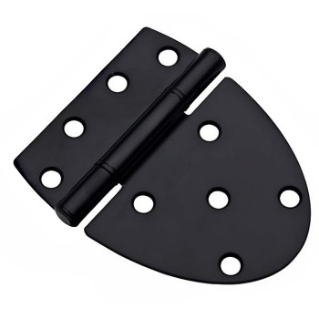 National N214-113 Decorative Extra Heavy Gate Hinge ~ Black