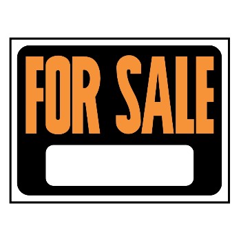 For Sale Sign, Aluminum 10 x 14 inch