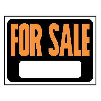 Hy-Ko 801 For Sale Sign, Aluminum 10 x 14 inch