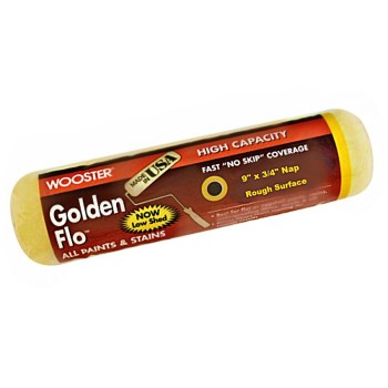 Golden Flo Roller Cover for Rough Surfaces  ~ 9" x 3/4" Nap