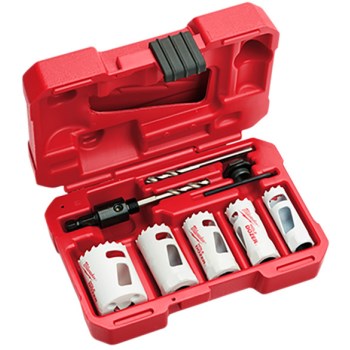 Milwaukee Tool  49-22-4006 9pc Hole Saw Kit