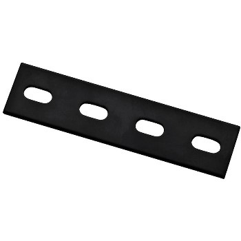 Mending Plate, HD  Rectangular Black Finish ~ 16"x 1.5x 1/4""