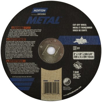 89096 8 Metal Cutting Wheel