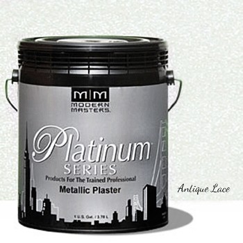 Modern Masters Psmp702-gal Platinum Series Metallic Plaster, Antique Lace ~ Gallon